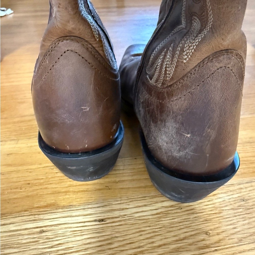 Laredo Balance Man Brown Leather Cowboy Boots 9.5 - Picture 8 of 8